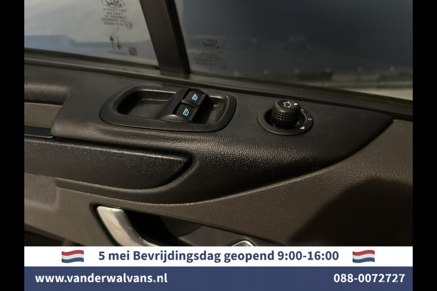 Ford Transit Custom 2.0 TDCI 131pk L2H1 Euro6 Airco | LED | Apple Carplay | Android Auto | Cruisecontrol Parkeersensoren, Verwarmde voorruit, Bijrijdersbank, 2800kg trekvermogen