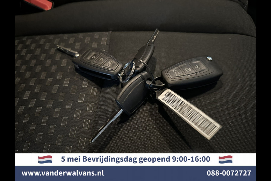 Ford Transit Custom 2.0 TDCI 131pk L2H1 Euro6 Airco | LED | Apple Carplay | Android Auto | Cruisecontrol Parkeersensoren, Verwarmde voorruit, Bijrijdersbank, 2800kg trekvermogen