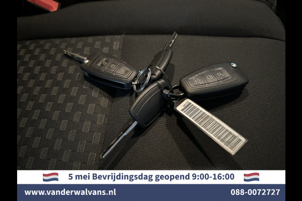 Ford Transit Custom 2.0 TDCI 131pk L2H1 Euro6 Airco | LED | Apple Carplay | Android Auto | Cruisecontrol Parkeersensoren, Verwarmde voorruit, Bijrijdersbank, 2800kg trekvermogen