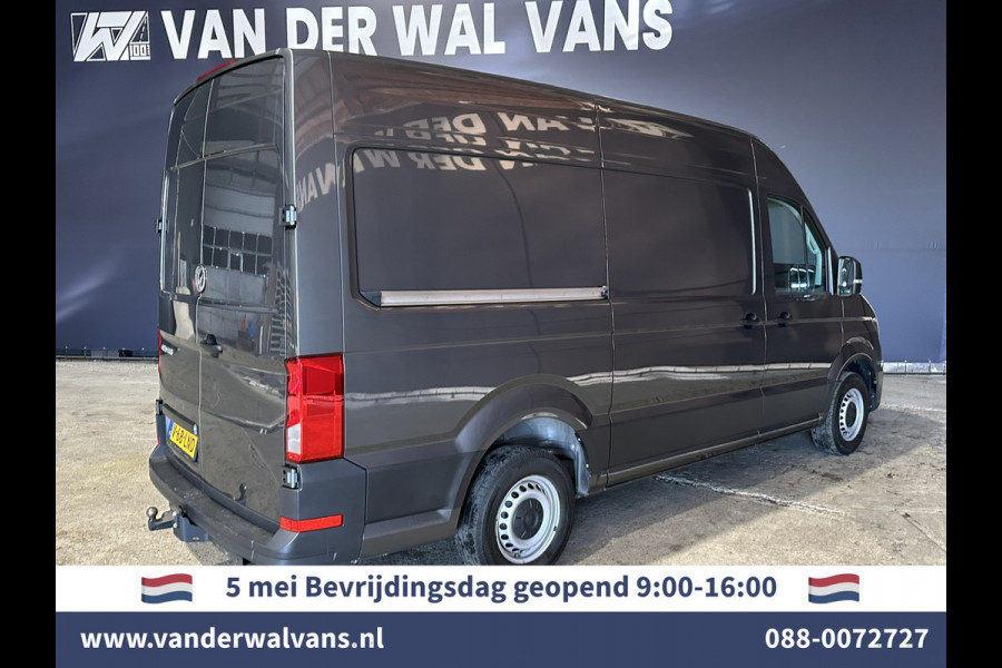 Volkswagen Crafter 2.0 TDI 141pk L3H3 L2H2 Euro6 Airco | Cruisecontrol | 3000kg Trekhaak Bijrijdersbank