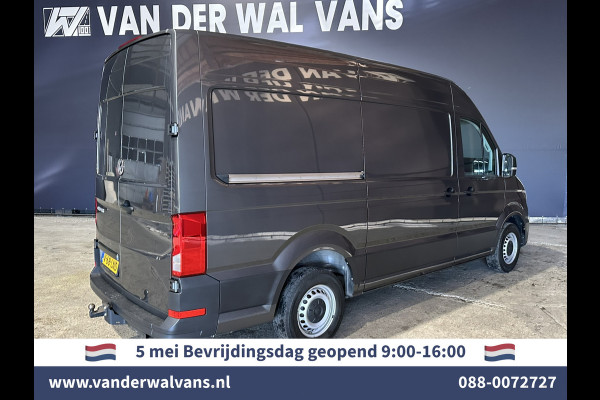 Volkswagen Crafter 2.0 TDI 141pk L3H3 L2H2 Euro6 Airco | Cruisecontrol | 3000kg Trekhaak Bijrijdersbank
