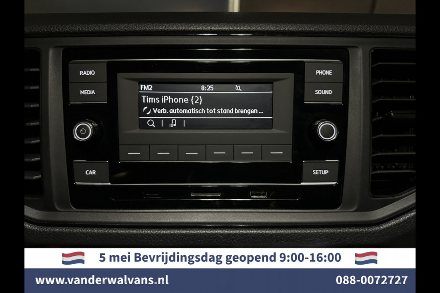 Volkswagen Crafter 2.0 TDI 141pk L3H3 L2H2 Euro6 Airco | Cruisecontrol | 3000kg Trekhaak Bijrijdersbank