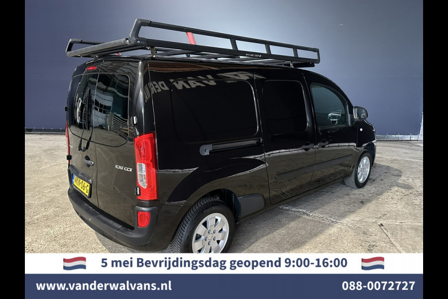 Mercedes-Benz Citan 109 CDI 96pk L3H1 XL Euro6 Airco | Camera | LM velgen | Cruisecontrol | Imperiaal Stoelverwarming, Zijdeur