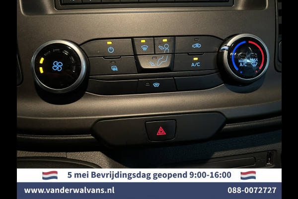 Ford Transit 2.0 TDCI 131pk L3H2 Dubbele Cabine Euro6 Airco | 6-Zits | LED | 2500kg Trekhaak Cruisecontrol, Verwarmde voorruit, Parkeersensoren