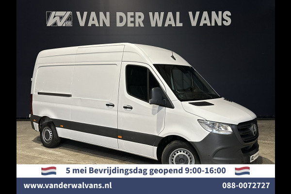 Mercedes-Benz Sprinter 215 CDI 150pk 9G-Tronic Automaat L2H2 Euro6 Airco | Camera | Navigatie | Adaptieve Cruisecontrol | Apple Carplay Android Auto, Parkeersensoren, Bijrijdersbank