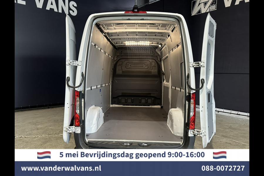Mercedes-Benz Sprinter 215 CDI 150pk 9G-Tronic Automaat L2H2 Euro6 Airco | Camera | Navigatie | Adaptieve Cruisecontrol | Apple Carplay Android Auto, Parkeersensoren, Bijrijdersbank