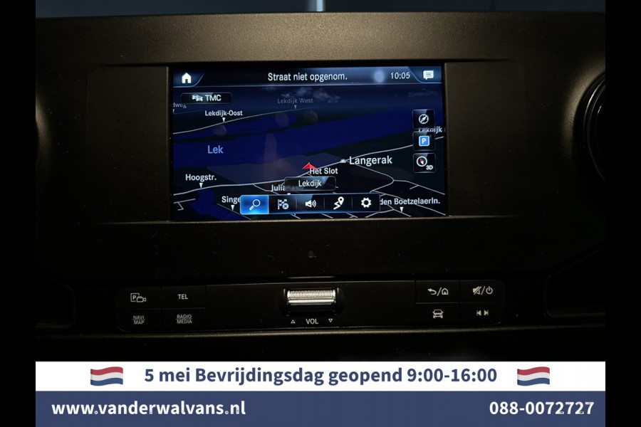 Mercedes-Benz Sprinter 215 CDI 150pk 9G-Tronic Automaat L2H2 Euro6 Airco | Camera | Navigatie | Adaptieve Cruisecontrol | Apple Carplay Android Auto, Parkeersensoren, Bijrijdersbank