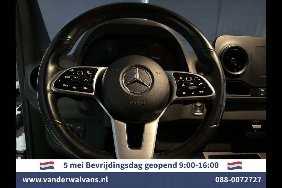 Mercedes-Benz Sprinter 215 CDI 150pk 9G-Tronic Automaat L2H2 Euro6 Airco | Camera | Navigatie | Adaptieve Cruisecontrol | Apple Carplay Android Auto, Parkeersensoren, Bijrijdersbank