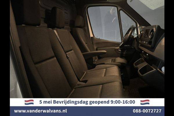 Mercedes-Benz Sprinter 215 CDI 150pk 9G-Tronic Automaat L2H2 Euro6 Airco | Camera | Navigatie | Adaptieve Cruisecontrol | Apple Carplay Android Auto, Parkeersensoren, Bijrijdersbank