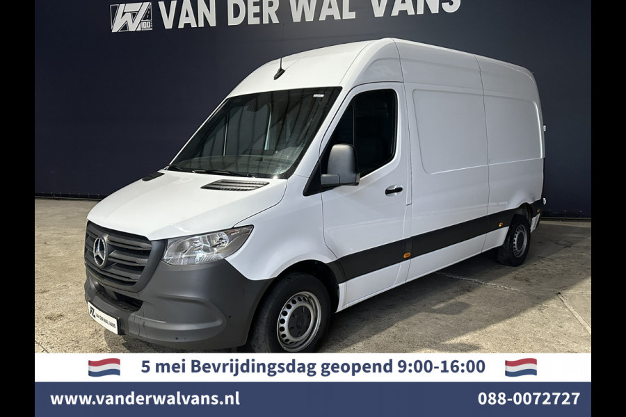Mercedes-Benz Sprinter 215 CDI 150pk 9G-Tronic Automaat L2H2 Euro6 Airco | Camera | Navigatie | Adaptieve Cruisecontrol | Apple Carplay Android Auto, Parkeersensoren, Bijrijdersbank