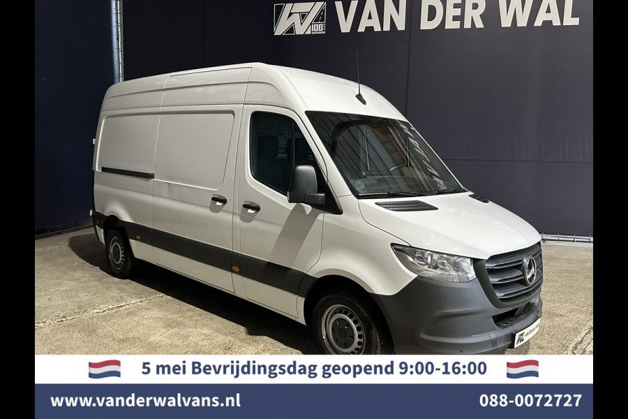 Mercedes-Benz Sprinter 215 CDI 150pk 9G-Tronic Automaat L2H2 Euro6 Airco | Camera | Navigatie | Adaptieve Cruisecontrol | Apple Carplay Android Auto, Parkeersensoren, Bijrijdersbank