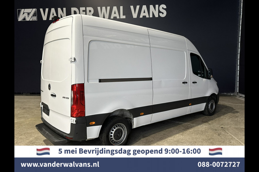 Mercedes-Benz Sprinter 215 CDI 150pk 9G-Tronic Automaat L2H2 Euro6 Airco | Camera | Navigatie | Adaptieve Cruisecontrol | Apple Carplay Android Auto, Parkeersensoren, Bijrijdersbank