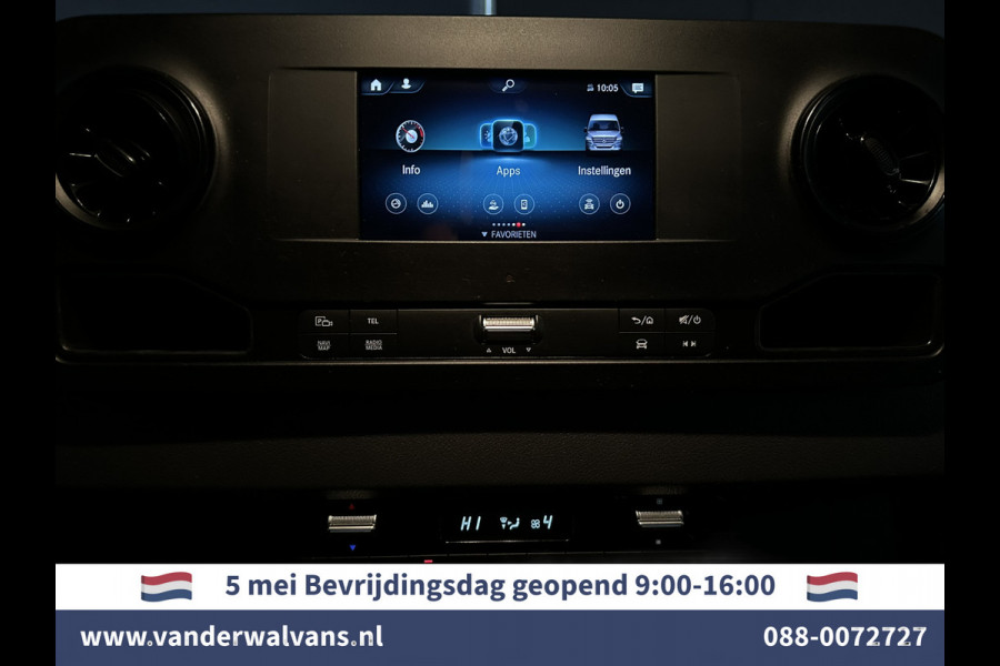 Mercedes-Benz Sprinter 215 CDI 150pk 9G-Tronic Automaat L2H2 Euro6 Airco | Camera | Navigatie | Adaptieve Cruisecontrol | Apple Carplay Android Auto, Parkeersensoren, Bijrijdersbank