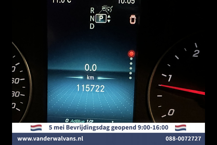 Mercedes-Benz Sprinter 215 CDI 150pk 9G-Tronic Automaat L2H2 Euro6 Airco | Camera | Navigatie | Adaptieve Cruisecontrol | Apple Carplay Android Auto, Parkeersensoren, Bijrijdersbank