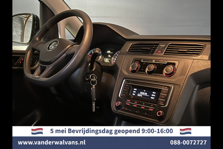 Volkswagen Caddy 2.0 TDI 102pk L2H1 Maxi Euro6 Airco | Cruisecontrol | 1500kg Trekhaak Zijdeur