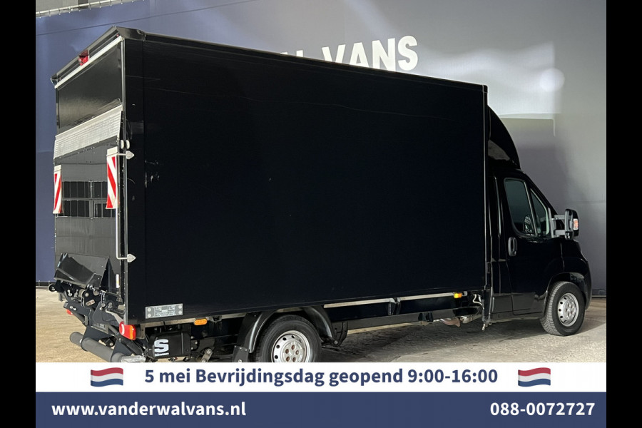 Peugeot Boxer 2.0 BlueHDI 141pk Bakwagen Laadklep Euro6 Airco | Camera | Cruisecontrol | Chauffeursstoel Bijrijdersbank
