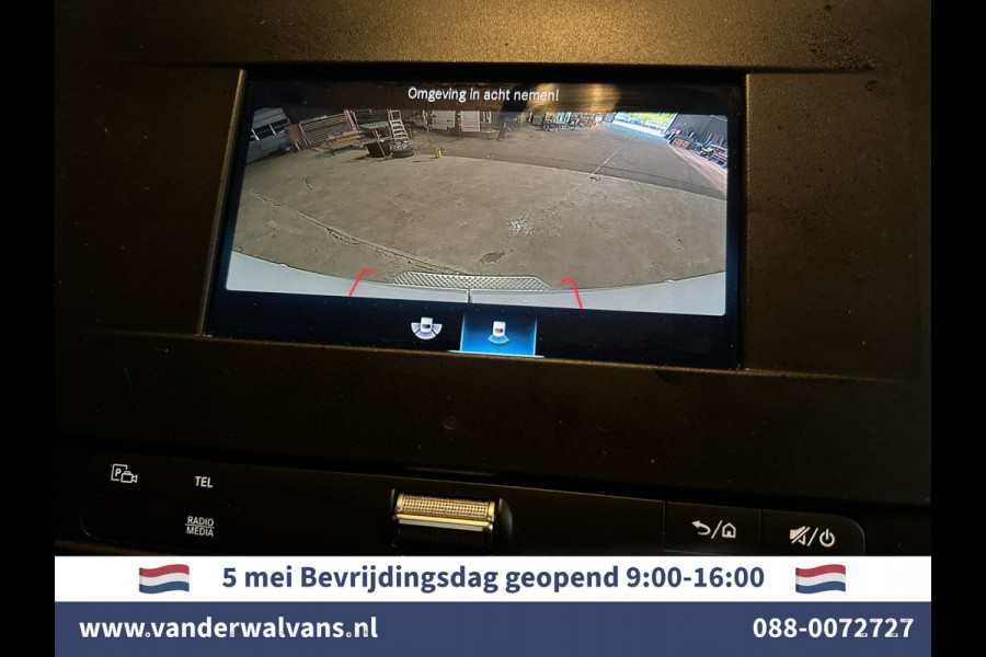 Mercedes-Benz Sprinter 311 CDI Automaat L3H2 *Post NL inrichting* Euro6 Airco | Camera | Apple Carplay | Android Auto Cruisecontrol, sidebars, 270 graden achterdeuren, schappen, doorloopdeur