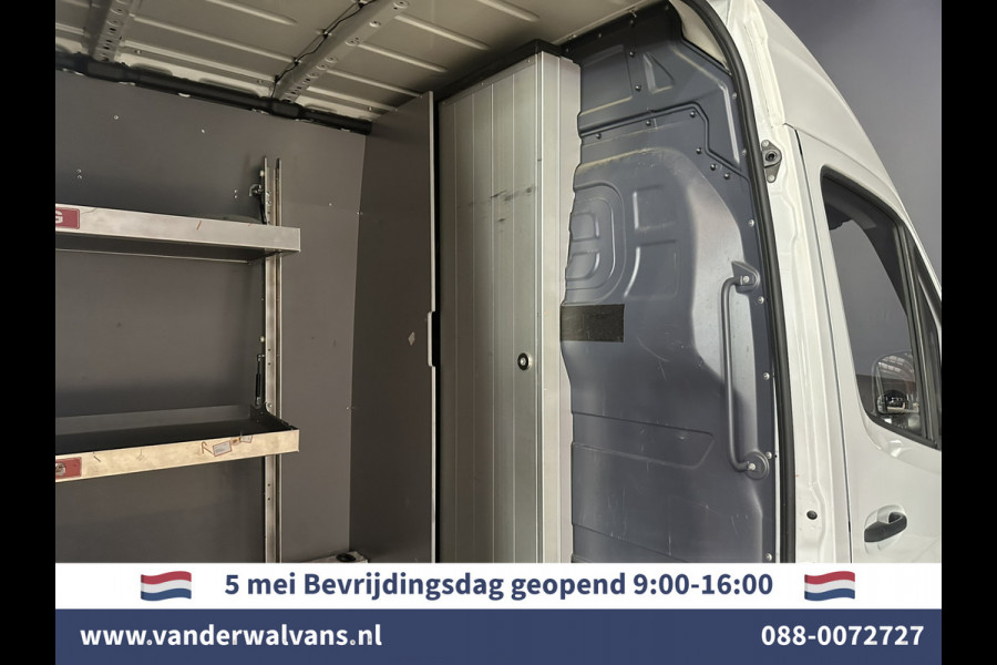 Mercedes-Benz Sprinter 311 CDI Automaat L3H2 *Post NL inrichting* Euro6 Airco | Camera | Apple Carplay | Android Auto Cruisecontrol, sidebars, 270 graden achterdeuren, schappen, doorloopdeur