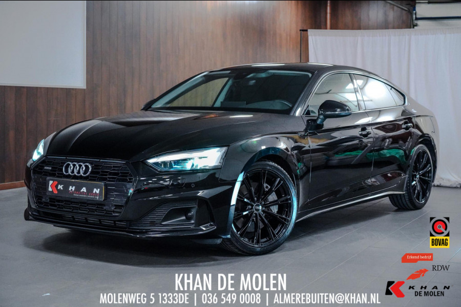 Audi A5 Sportback 45 TFSI quattro RS Blacked Out|DigitalD|SportStoelen|
