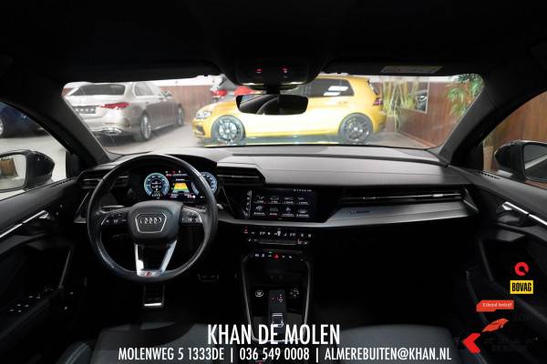 Audi A3 Sportback 40 TFSI e 3x S-line Elektr. S-stoelen|Dodehoek|Leder|AllSeasonNieuw|B&O