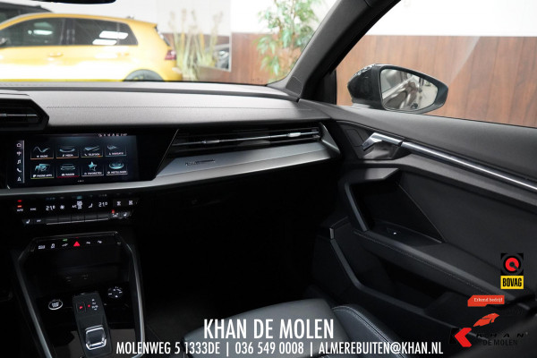 Audi A3 Sportback 40 TFSI e 3x S-line Elektr. S-stoelen|Dodehoek|Leder|AllSeasonNieuw|B&O