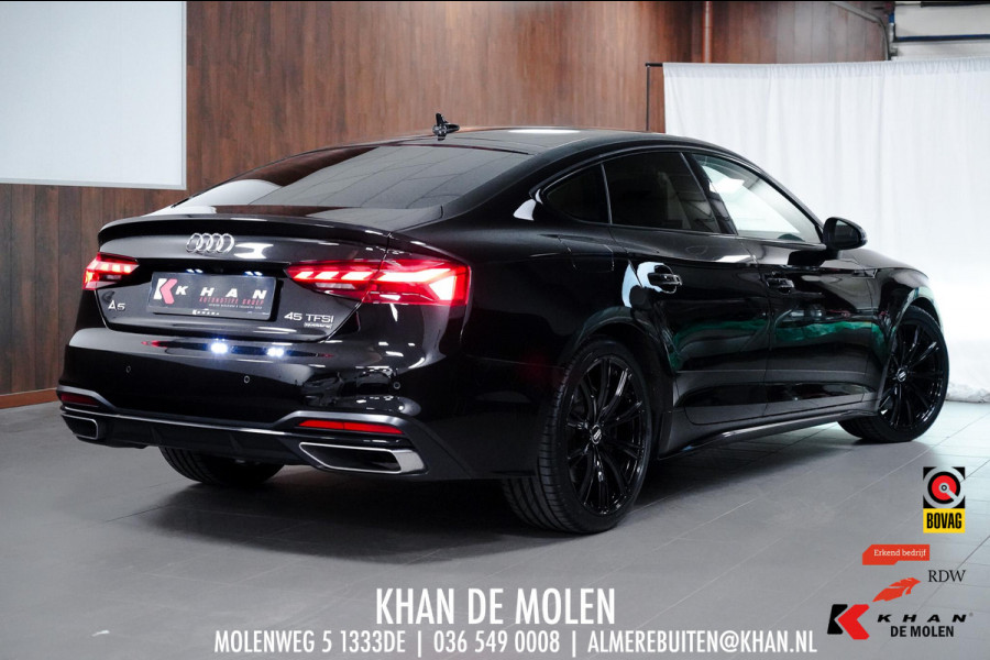 Audi A5 Sportback 45 TFSI quattro RS Blacked Out|DigitalD|SportStoelen|