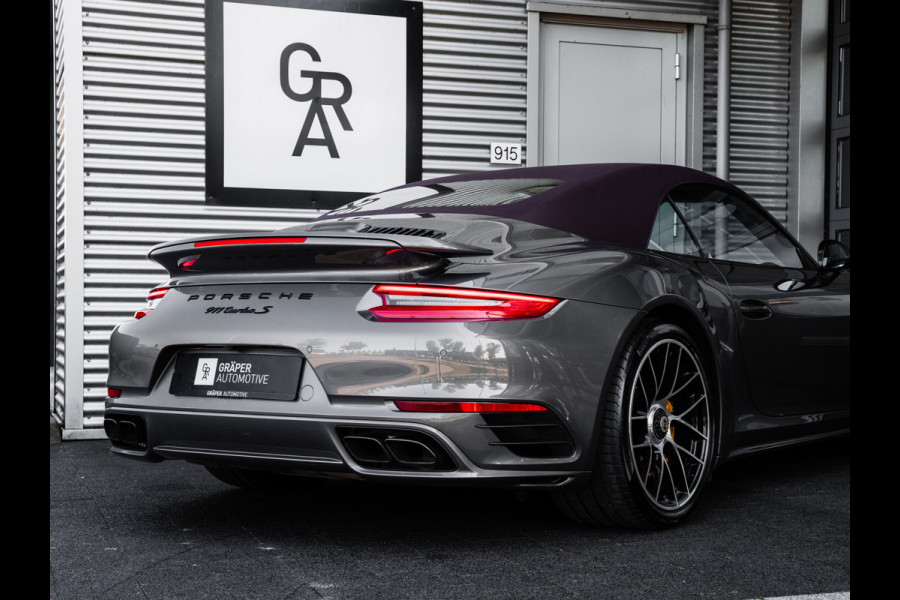 Porsche 911 Turbo S Cabriolet | Orig. NL | Burmester | Stoelventilatie