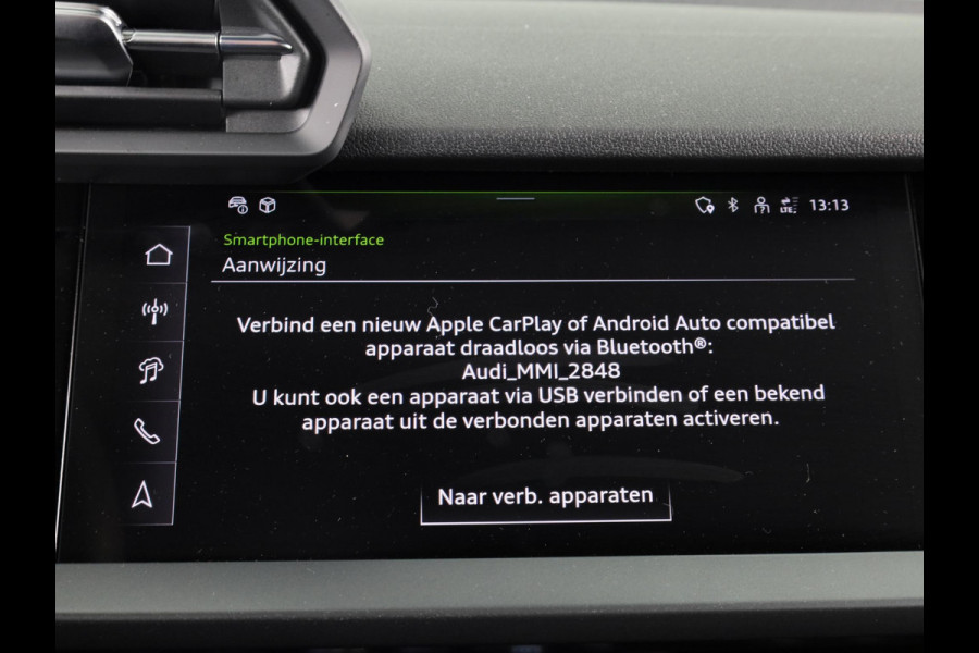 Audi A3 Limousine 30 TFSI Advanced edition 116pk | Sportstoelen | Led verlichting | Navigatie | Apple Carplay/ Andriod auto