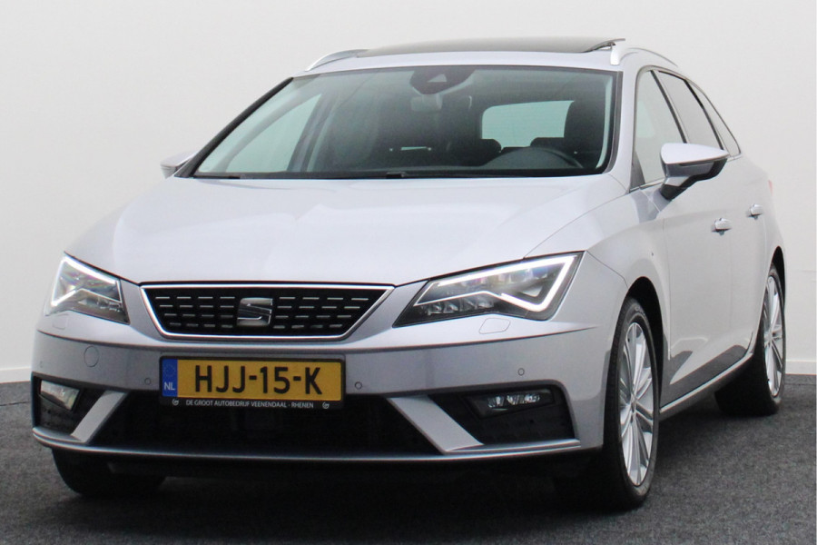 Seat León ST 1.8 TSI Xcellence Automaat Panoramadak, Navi, Camera, LED, Climate