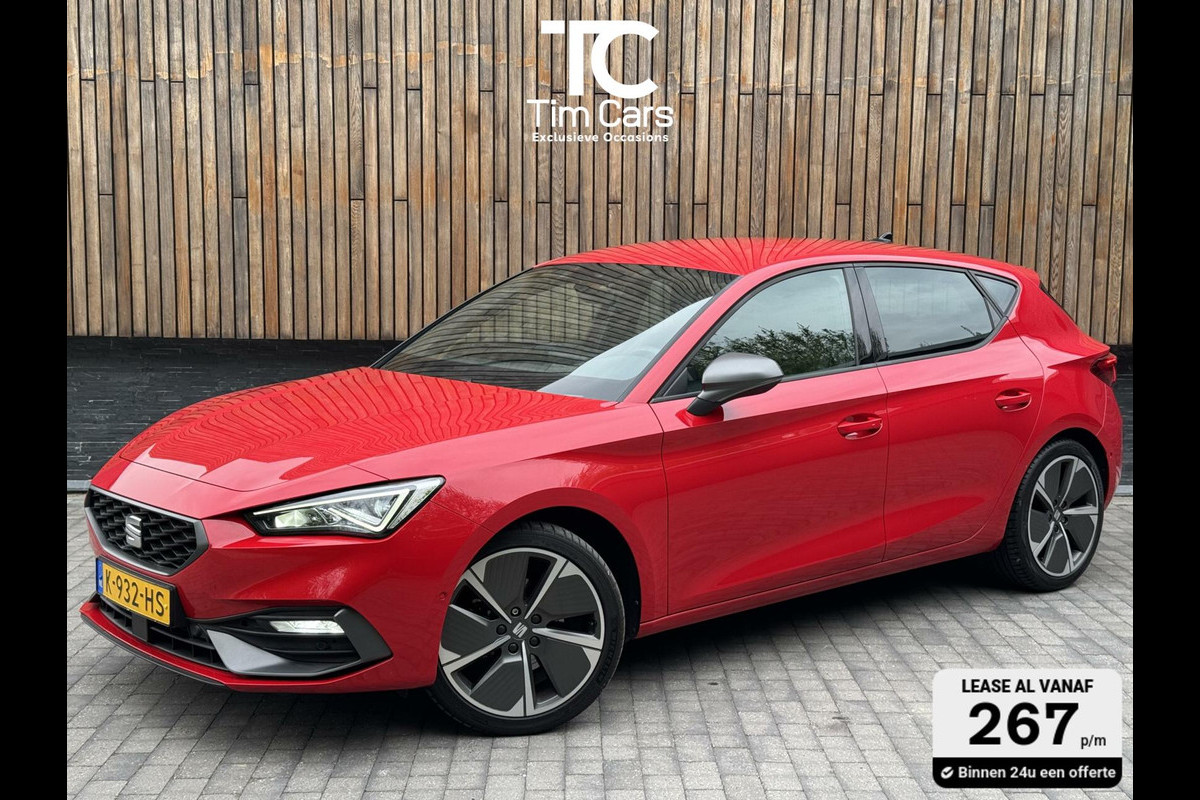Seat Leon 1.5 TSI FR Launch Edition | LED | Stoelverwarming | Navigatiesysteem | Adaptive cruise control | Apple CarPlay | 18 inch lichtme Seat Leon 1.5 TSI FR Launch Edition | LED | Stoelverwarming | Navigatiesysteem | Adaptive cruise control | Apple CarPlay | 18 inch lichtme