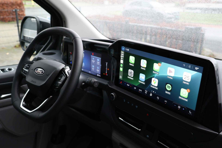 Ford Transit Custom 320 2.0 TDCI 170PK L2H1 LIMITED DC AUT | BPM VRIJ | L+R Schuifdeur | ACC | Blind Spot | Navigatie | Camera | CarPlay | Lane Assi | Raptor Edition | Trekhaak | 6-Zitter | Dubbel Cabine | Verlengde fabrieksgarantie tot 09-2029