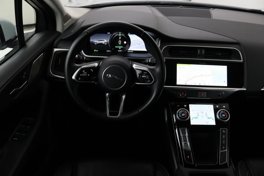 Jaguar I-PACE EV400 SE 90 kWh | Panoramadak | Leder | Stoelverwarming | Carplay | Meridian Surround | Camera | Park Assist | Full LED