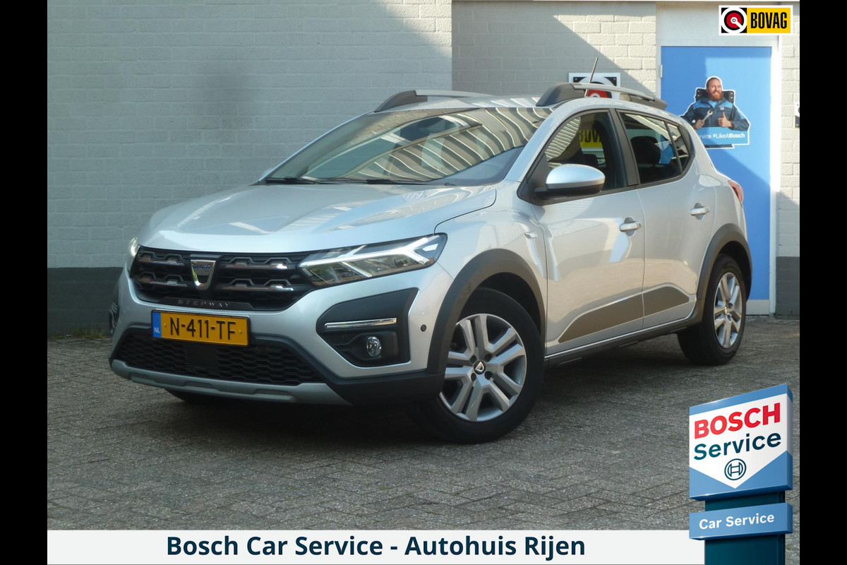 Dacia SANDERO Stepway 1.0 TCe 90 Automaat|Camera|Keyless-Entry/Go|Blindspot|Climate-Control|Cruise-Control|Trekhaak Dacia SANDERO Stepway 1.0 TCe 90 Automaat|Camera|Keyless-Entry/Go|Blindspot|Climate-Control|Cruise-Control|Trekhaak