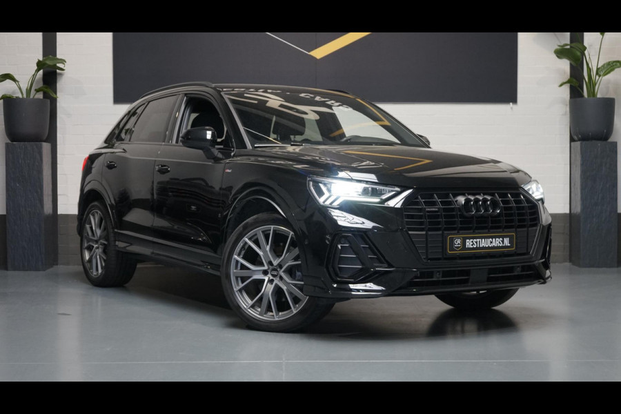 Audi Q3 45 TFSI Quattro 3x S-Line BLACK OPTIK AUTOMAAT-CAMERA-DRIVE SELECT-ELEKTR STOELEN-MATRIX-NAVIGATIE-STANDKACHEL-TREKHAAK