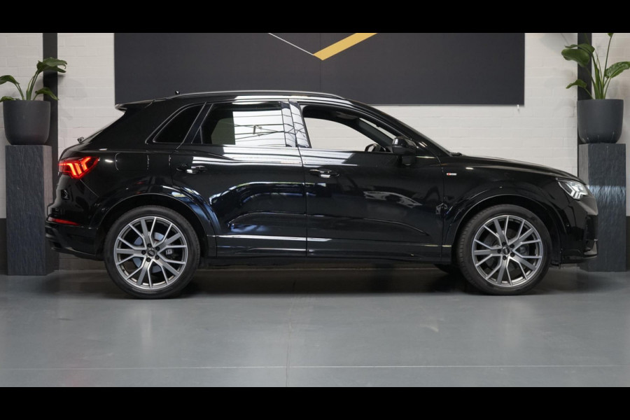 Audi Q3 45 TFSI Quattro 3x S-Line BLACK OPTIK AUTOMAAT-CAMERA-DRIVE SELECT-ELEKTR STOELEN-MATRIX-NAVIGATIE-STANDKACHEL-TREKHAAK