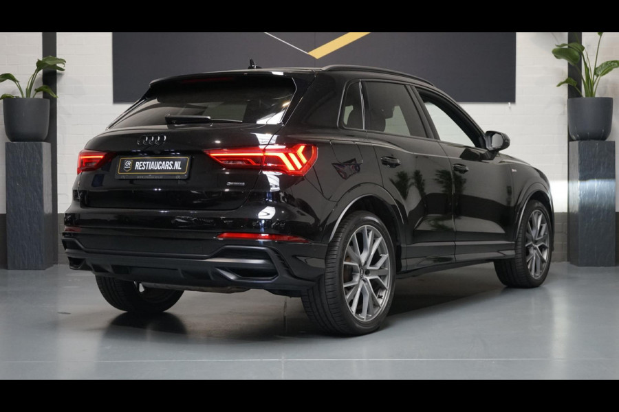 Audi Q3 45 TFSI Quattro 3x S-Line BLACK OPTIK AUTOMAAT-CAMERA-DRIVE SELECT-ELEKTR STOELEN-MATRIX-NAVIGATIE-STANDKACHEL-TREKHAAK