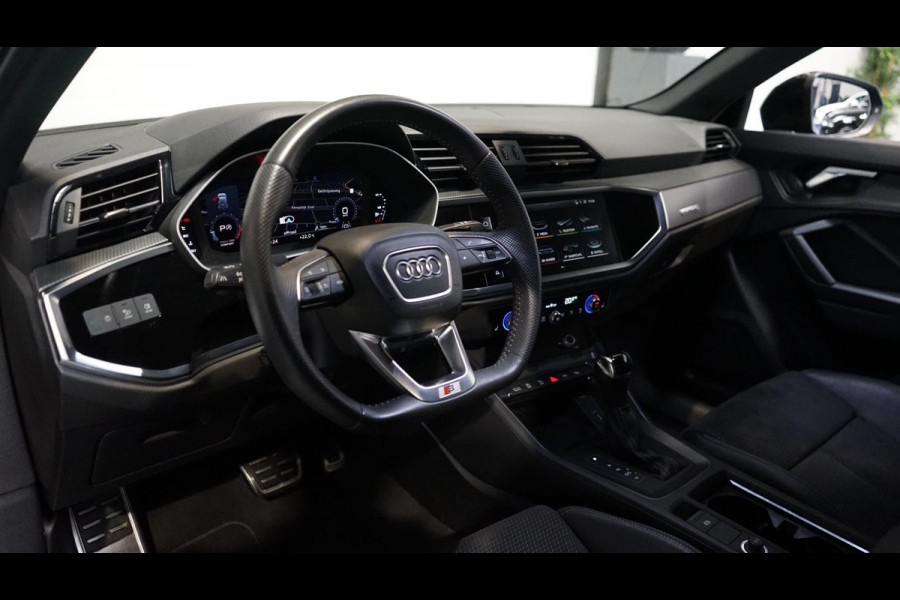 Audi Q3 45 TFSI Quattro 3x S-Line BLACK OPTIK AUTOMAAT-CAMERA-DRIVE SELECT-ELEKTR STOELEN-MATRIX-NAVIGATIE-STANDKACHEL-TREKHAAK