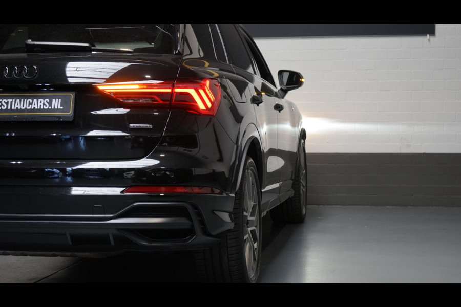 Audi Q3 45 TFSI Quattro 3x S-Line BLACK OPTIK AUTOMAAT-CAMERA-DRIVE SELECT-ELEKTR STOELEN-MATRIX-NAVIGATIE-STANDKACHEL-TREKHAAK