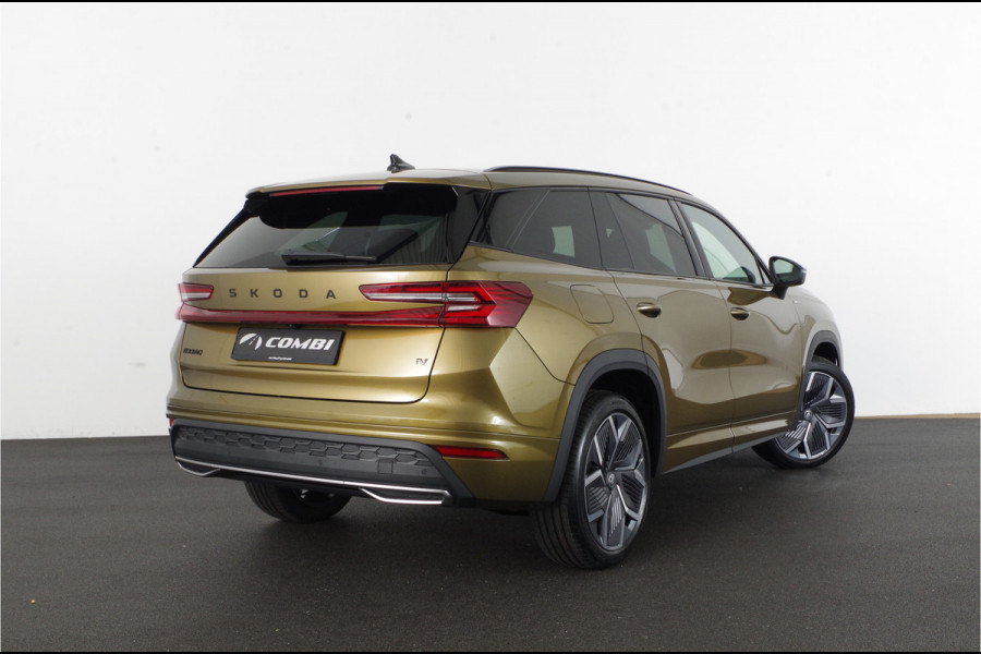 Škoda Kodiaq 1.5 TSI PHEV Sportline Business > Trekhaak | 20 inch | Winter-pakket | Bronx Gold Metallic Lease ook mogelijk!
