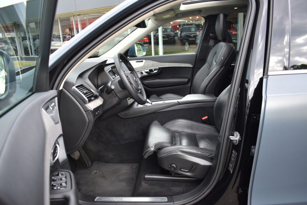 Volvo XC90 T8 455PK Recharge AWD Ultimate Bright | Luchtvering | B&W | Massage | Trekhaak | Stoelkoeling | HUD