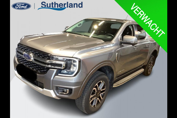 Ford Ranger 2.0 EcoBlue Limited 4WD | Navigatie | Camera | Stoelverwarming | 3.500kg trekgewicht | 2-zitter