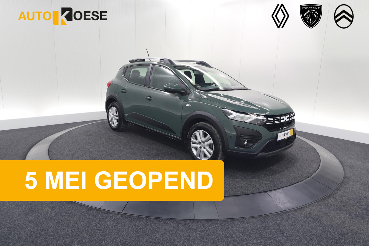Dacia SANDERO Stepway TCe 90 Expression | Camera | Dodehoekdetectie | Navigatie Dacia SANDERO Stepway TCe 90 Expression | Camera | Dodehoekdetectie | Navigatie
