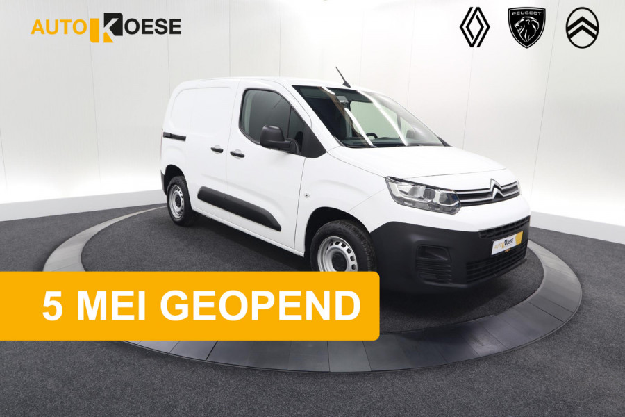 Citroën Berlingo 1.5 BlueHDI Control | Lage Kilometerstand | Schuifdeur Rechts | Airco | Vloerplaat