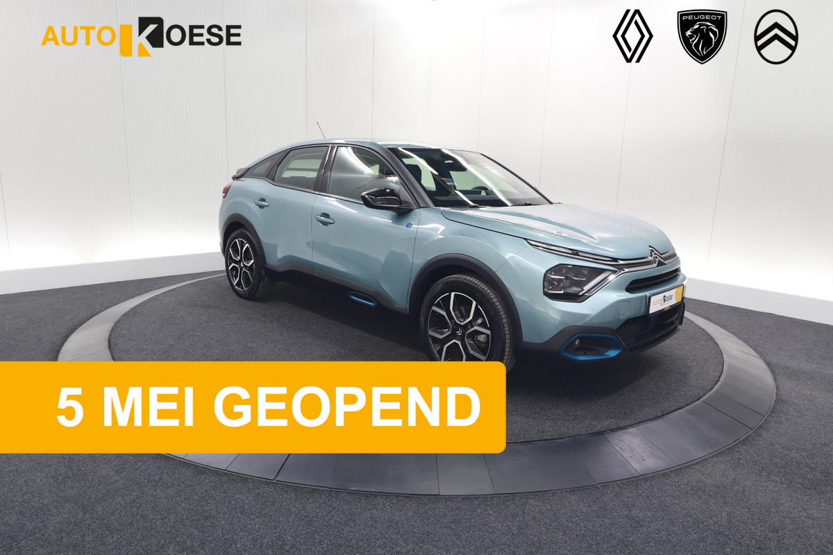 Citroën Ë-C4 Feel Pack 50 kWh | Camera | Apple Carplay | Parkeersensoren Citroën Ë-C4 Feel Pack 50 kWh | Camera | Apple Carplay | Parkeersensoren