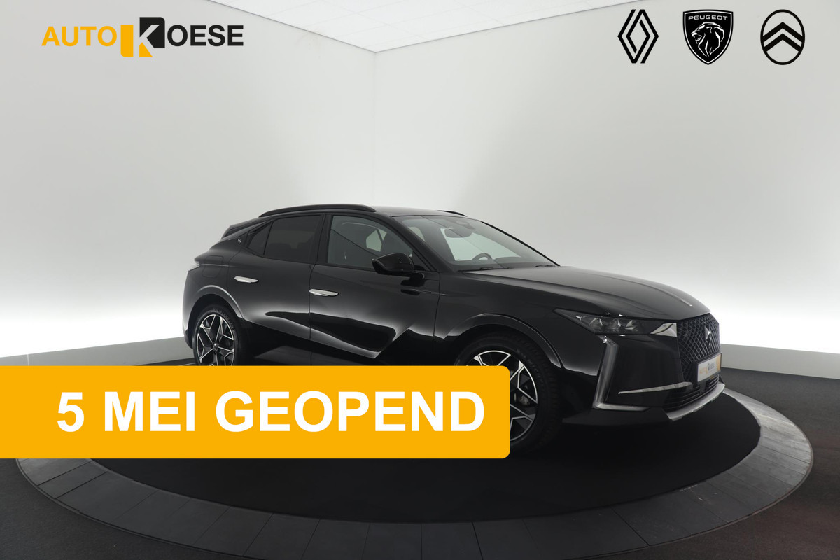 DS DS 4 PureTech 130 EAT8 Trocadero Cross | Camera | Dodehoekdetectie | Adaptieve Cruise Control | Head-Up Display DS DS 4 PureTech 130 EAT8 Trocadero Cross | Camera | Dodehoekdetectie | Adaptieve Cruise Control | Head-Up Display