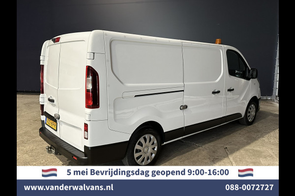 Renault Trafic 2.0 dCi 120pk L2H1 inrichting Euro6 Airco | Navigatie | LED | Camera | Cruisecontrol | Trekhaak Parkeersensoren, Bijrijdersbank