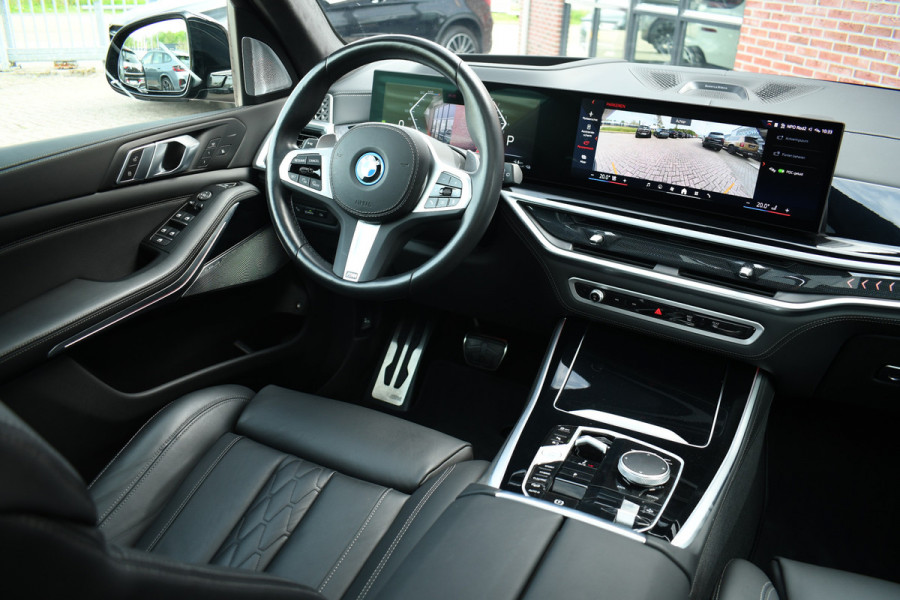 BMW X5 xDrive50e M-Sport Pro Pano B&W Trekh Alc-hemel 360 ACC Comf-zetel Soft-cl BTW-AUTO!