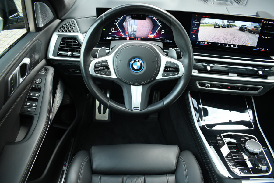 BMW X5 xDrive50e M-Sport Pro Pano B&W Trekh Alc-hemel 360 ACC Comf-zetel Soft-cl BTW-AUTO!