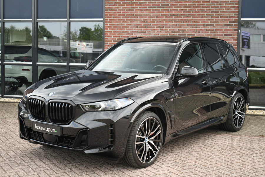 BMW X5 xDrive50e M-Sport Pro Pano B&W Trekh Alc-hemel 360 ACC Comf-zetel Soft-cl BTW-AUTO!