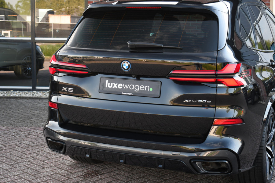 BMW X5 xDrive50e M-Sport Pro Pano B&W Trekh Alc-hemel 360 ACC Comf-zetel Soft-cl BTW-AUTO!